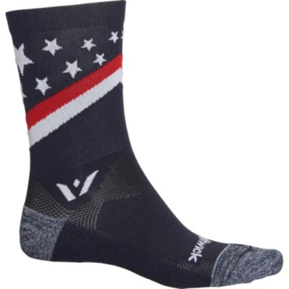 Swiftwick VISION Five Tribute Cycling Socks - Crew **Made in USA
